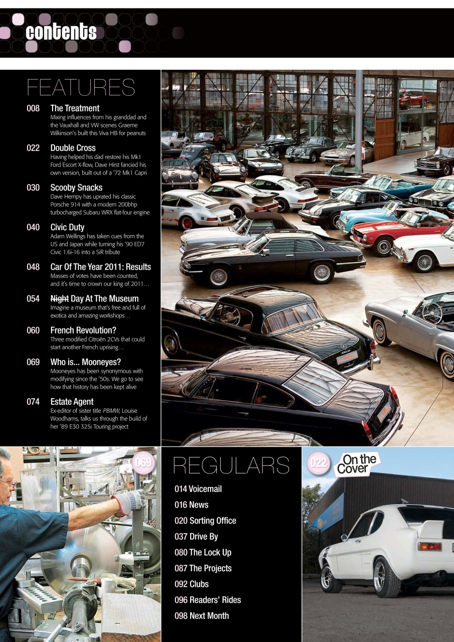 Retro Cars Preview Pages