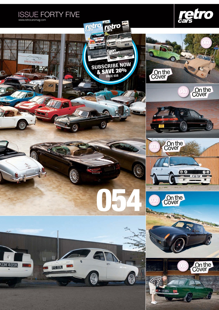 Retro Cars Preview Pages