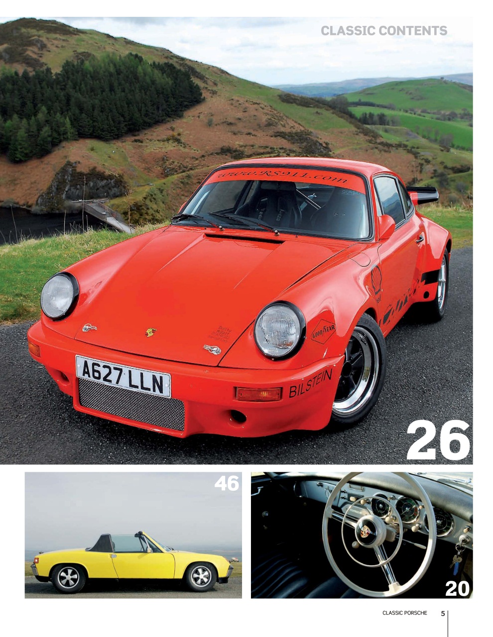 Classic Porsche Preview Pages