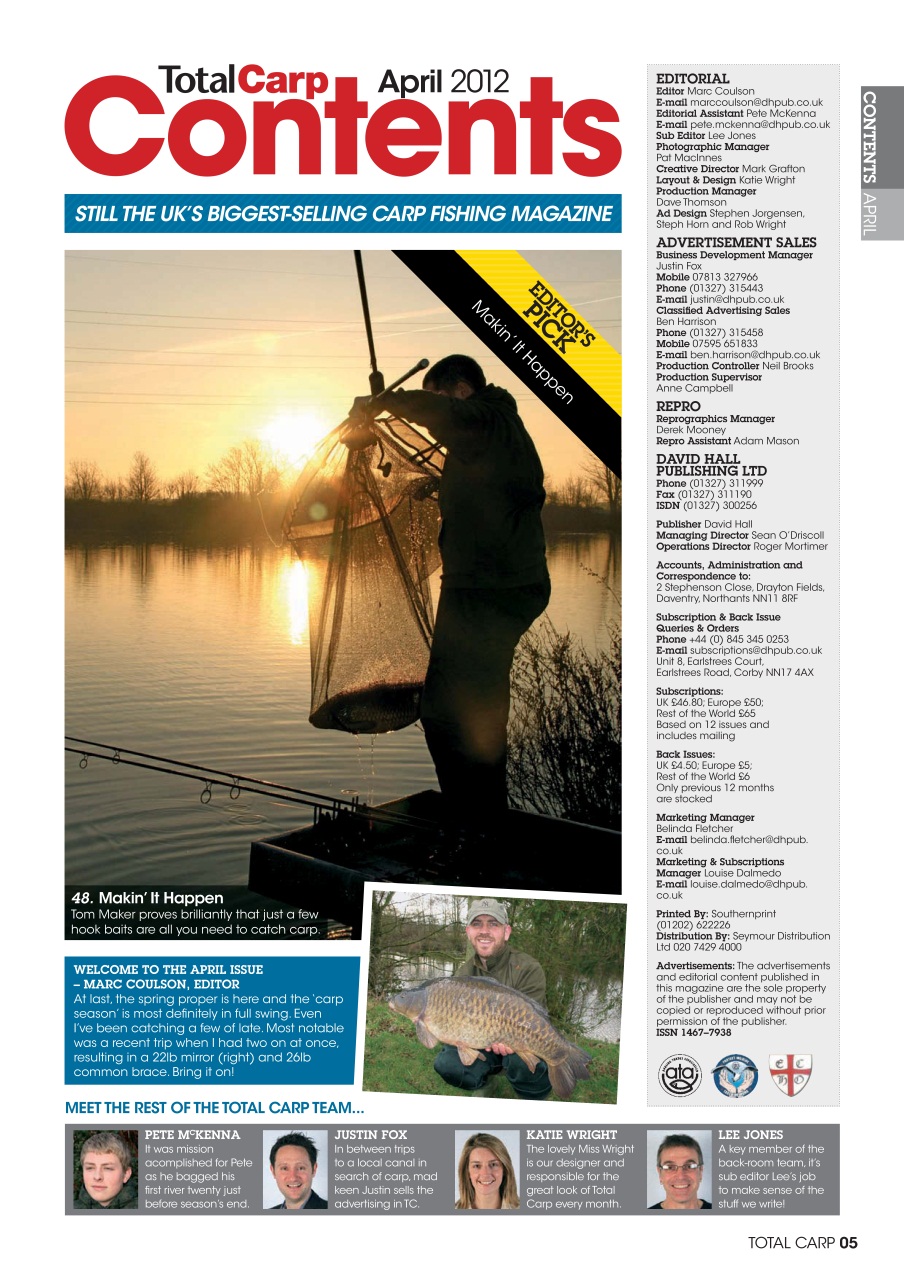 Total Carp Preview Pages