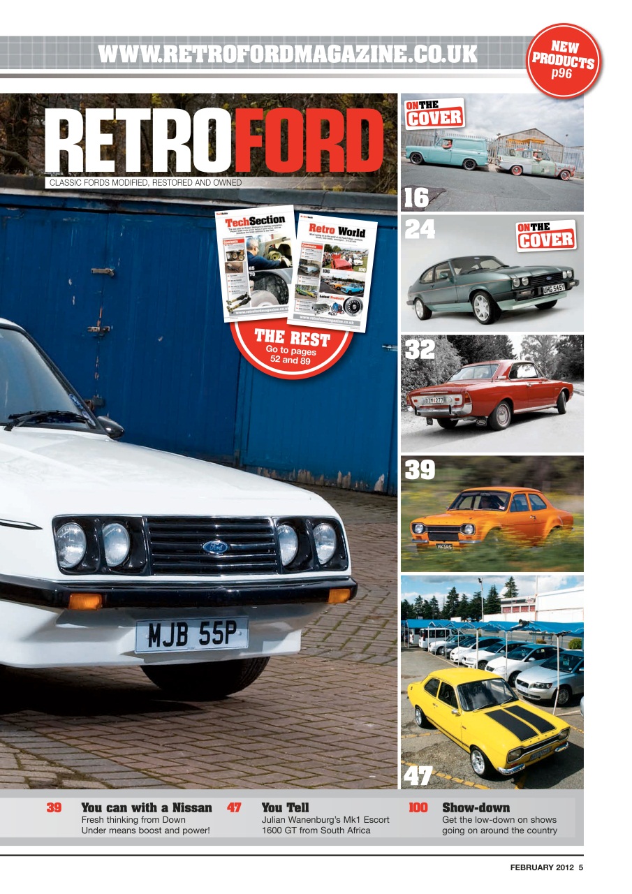 Retro Ford Preview Pages