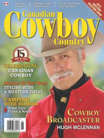 Canadian Cowboy Country issue April-May 2012