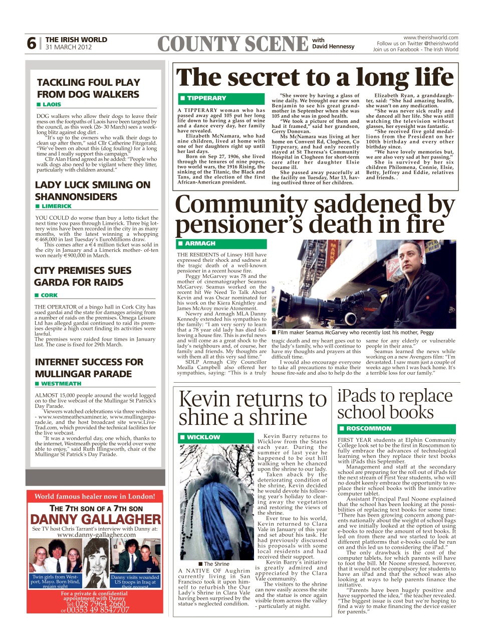 Irish World Preview Pages