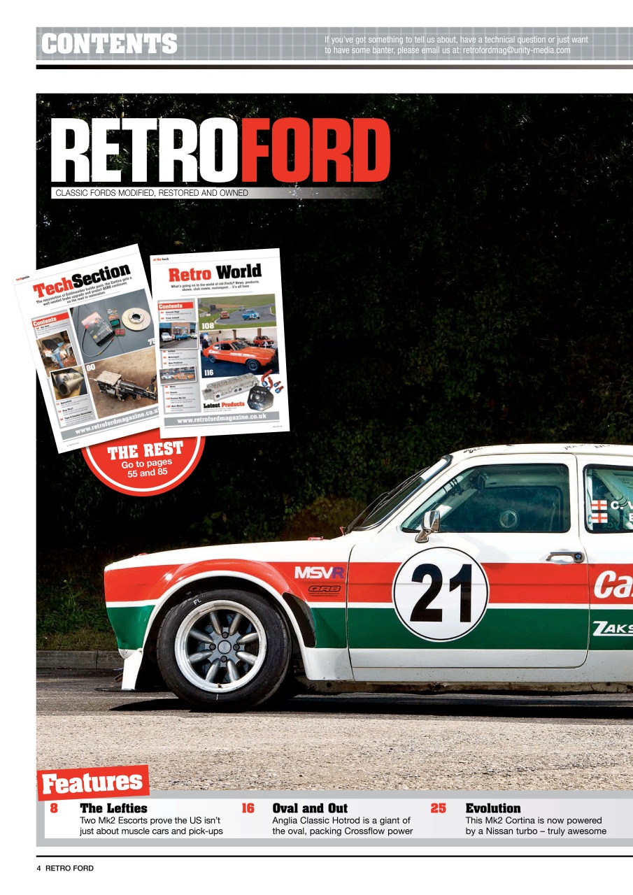 Retro Ford Preview Pages