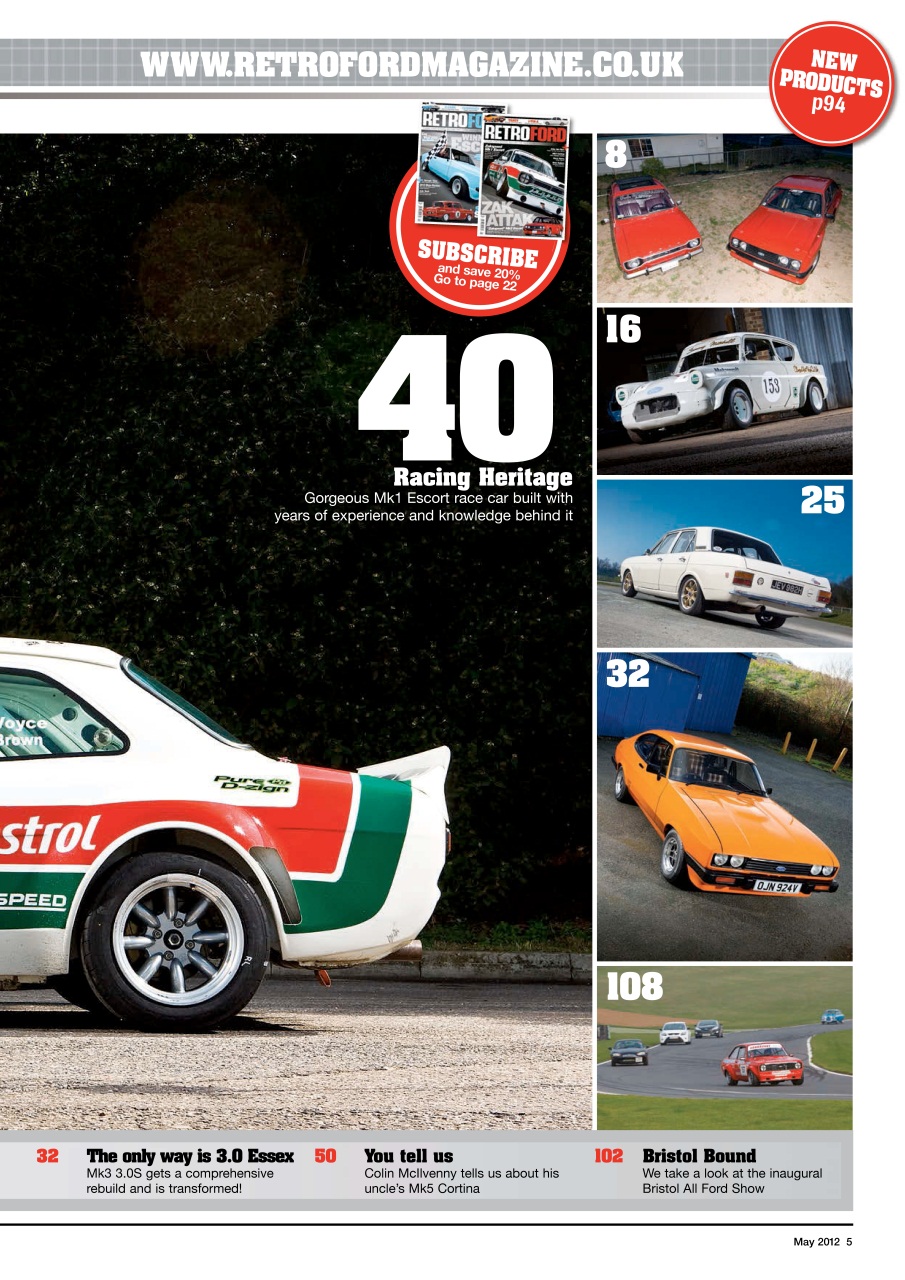 Retro Ford Preview Pages