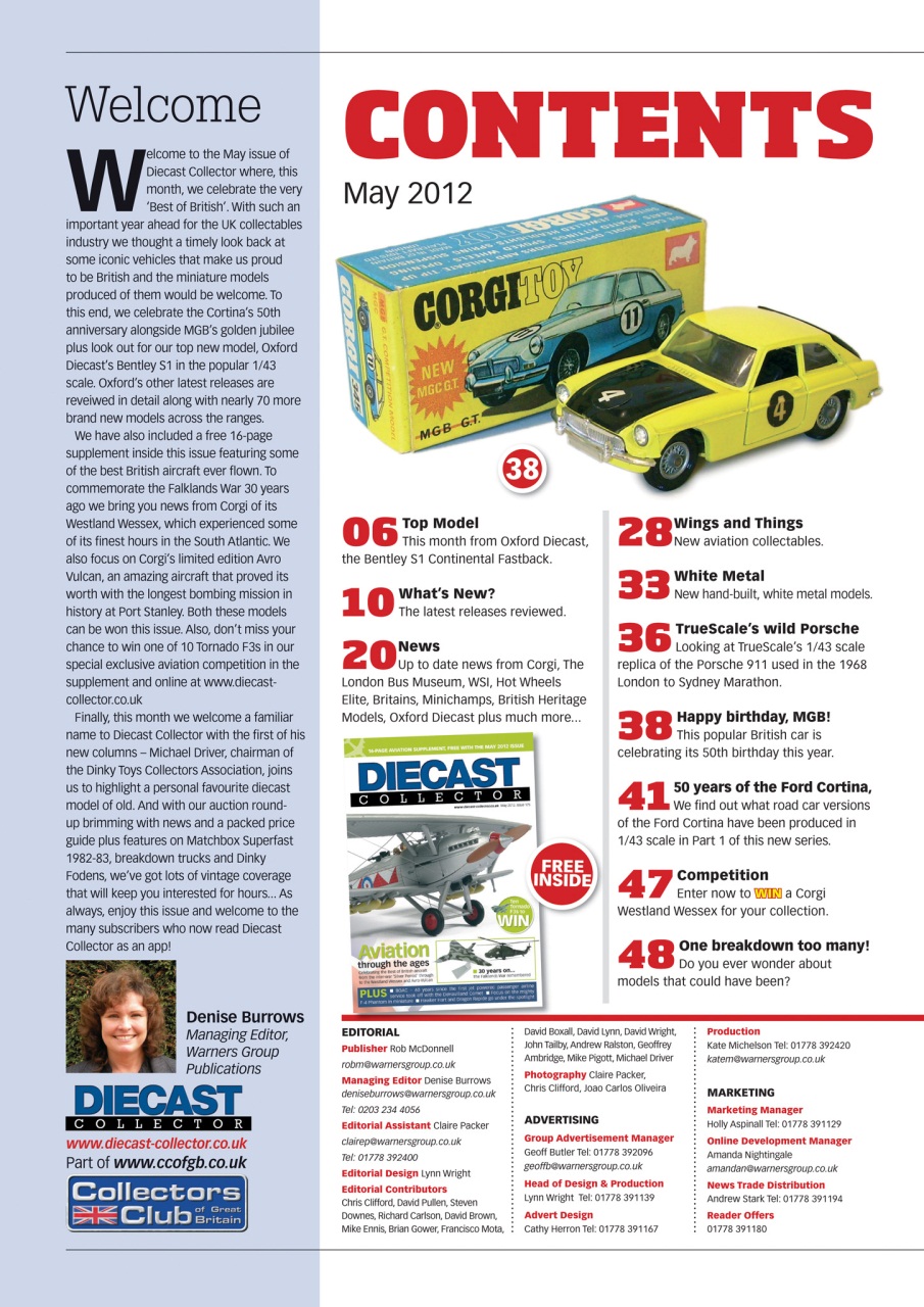 Diecast Collector Preview Pages