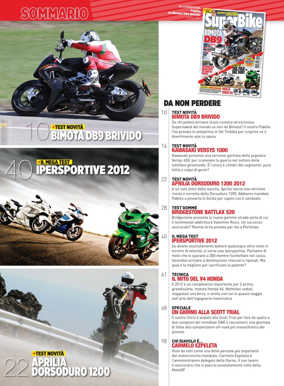 Superbike Italia Preview Pages
