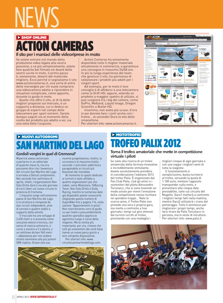 Superbike Italia Preview Pages