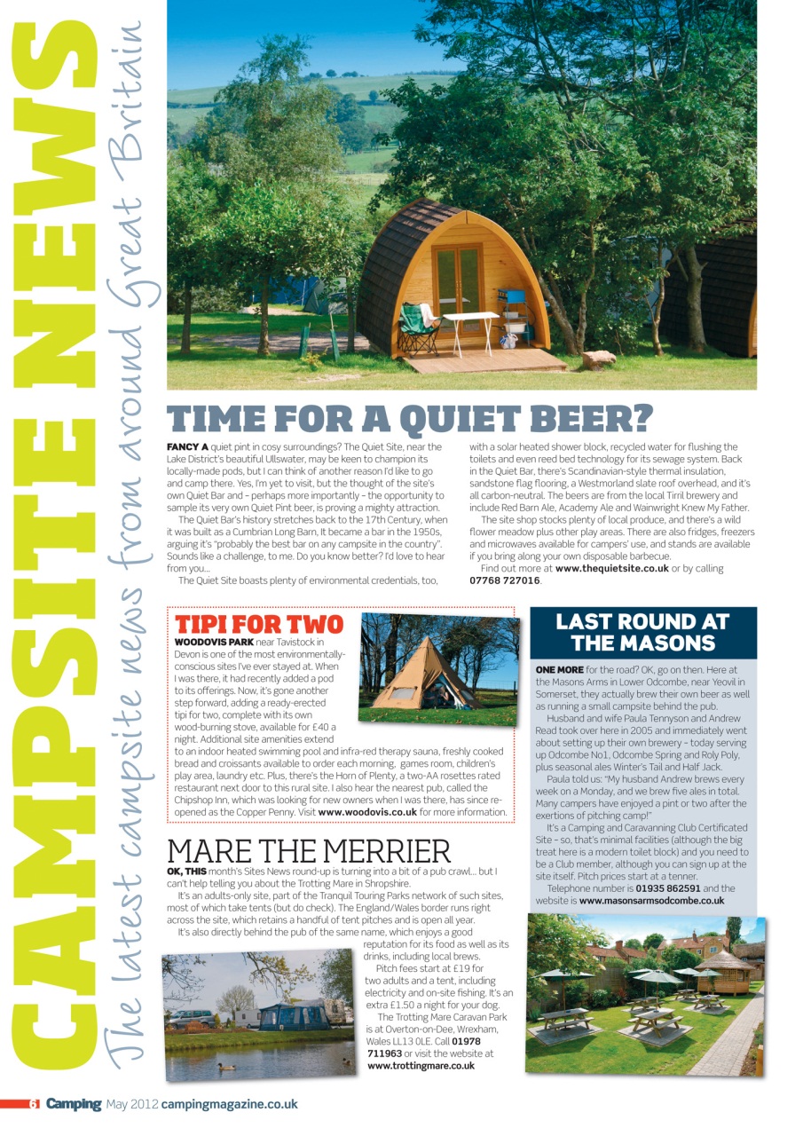 Camping Preview Pages