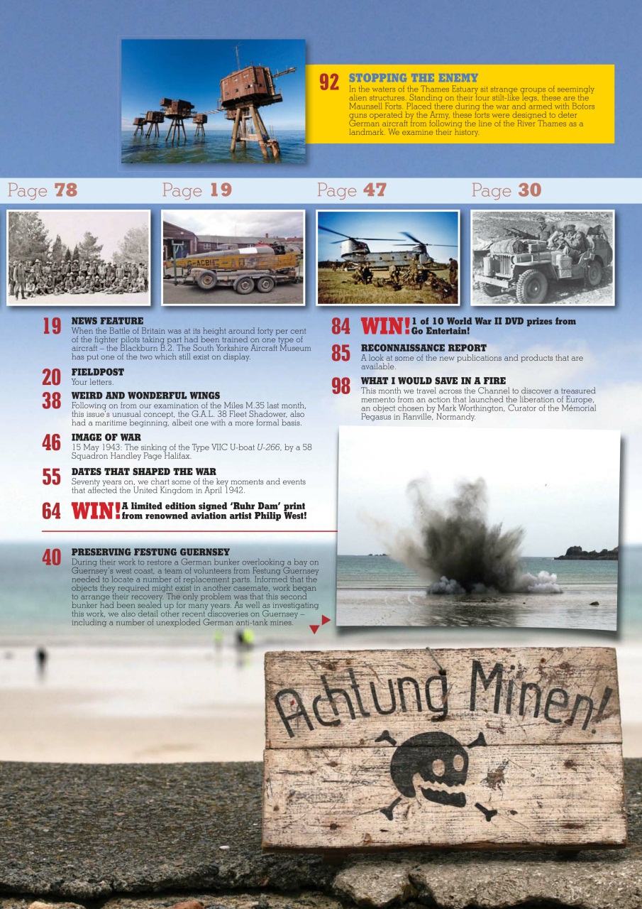 Britain at War Magazine Preview Pages
