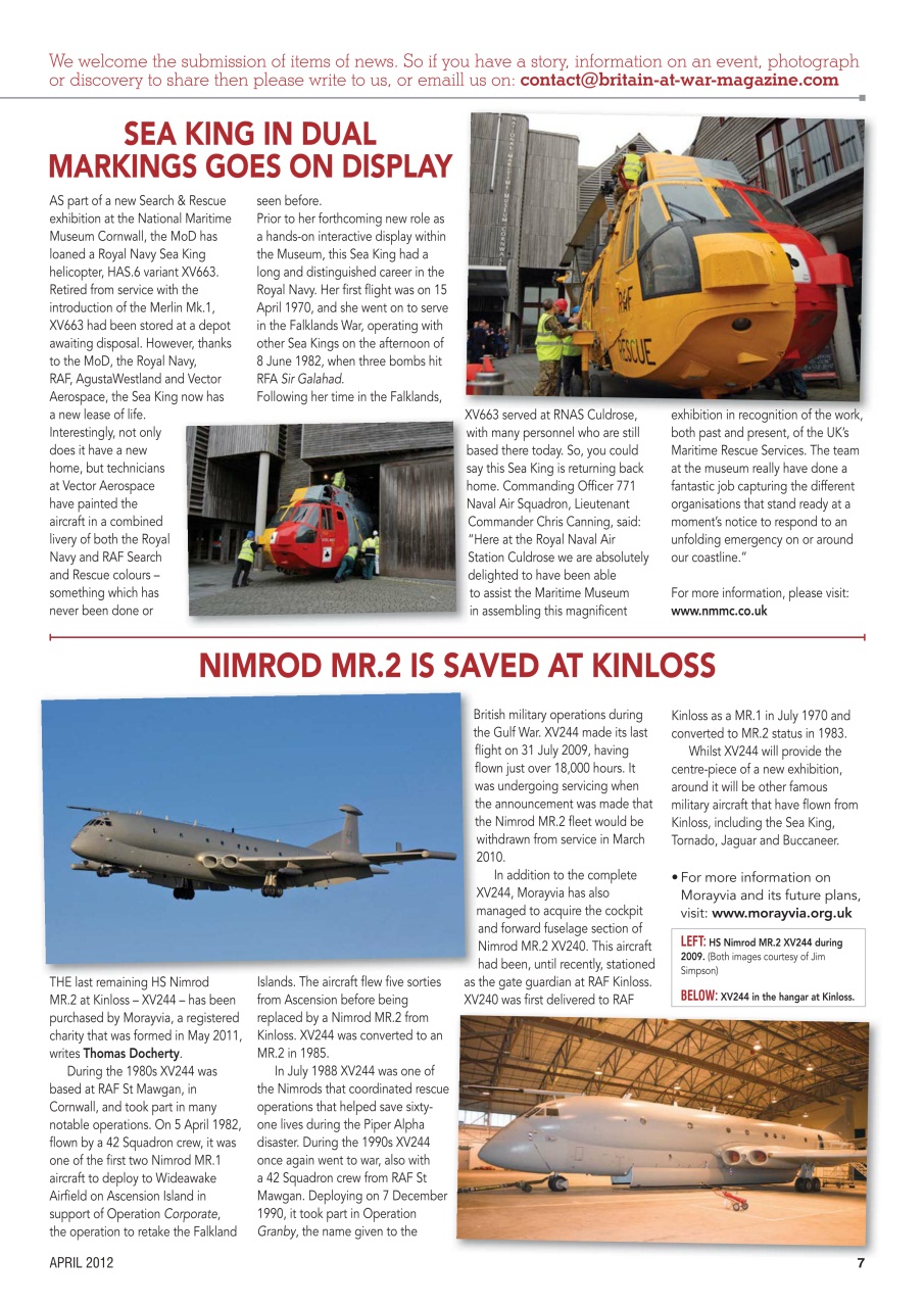 Britain at War Magazine Preview Pages