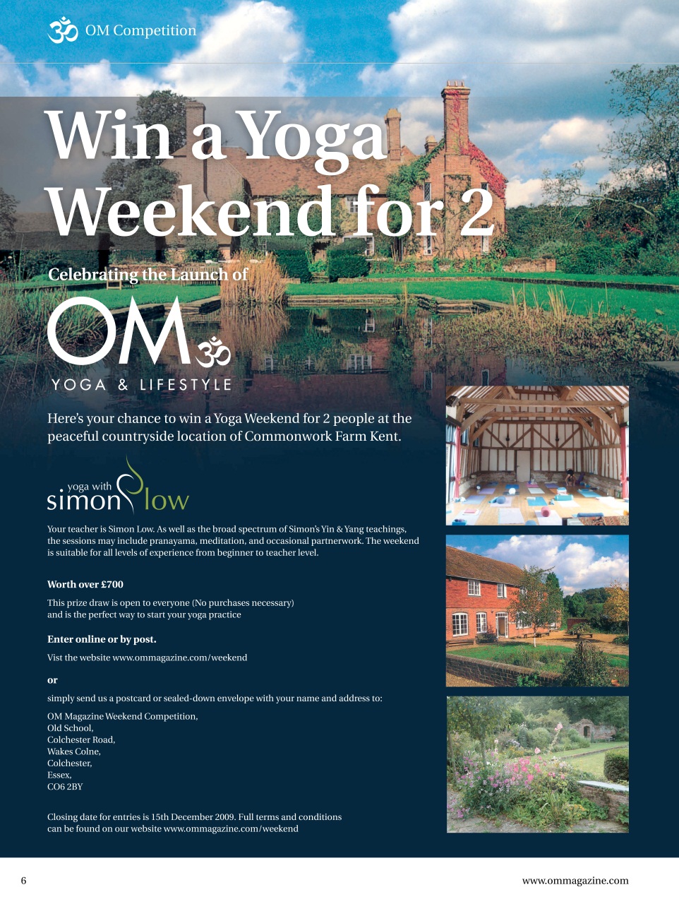 OM Yoga Magazine Preview Pages