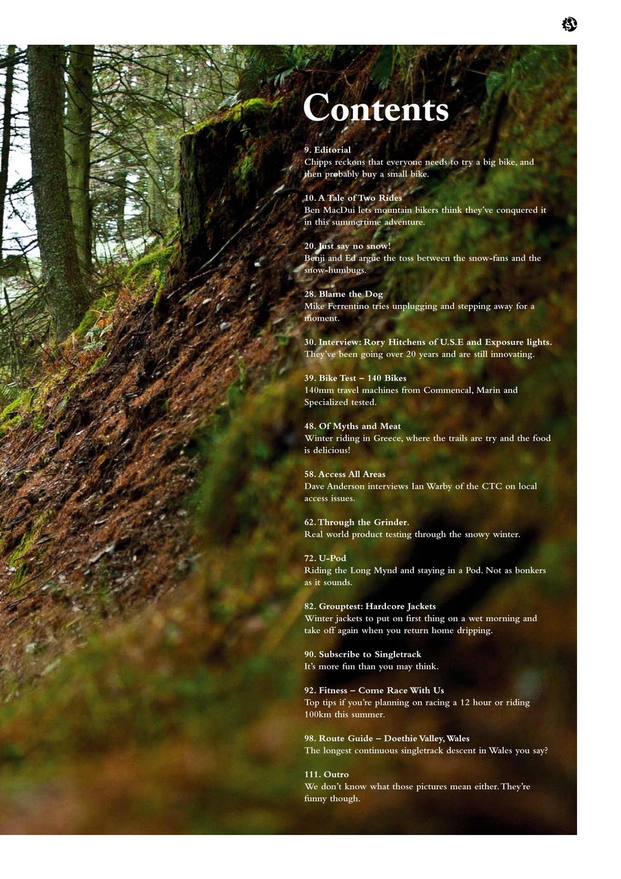 Singletrack Preview Pages