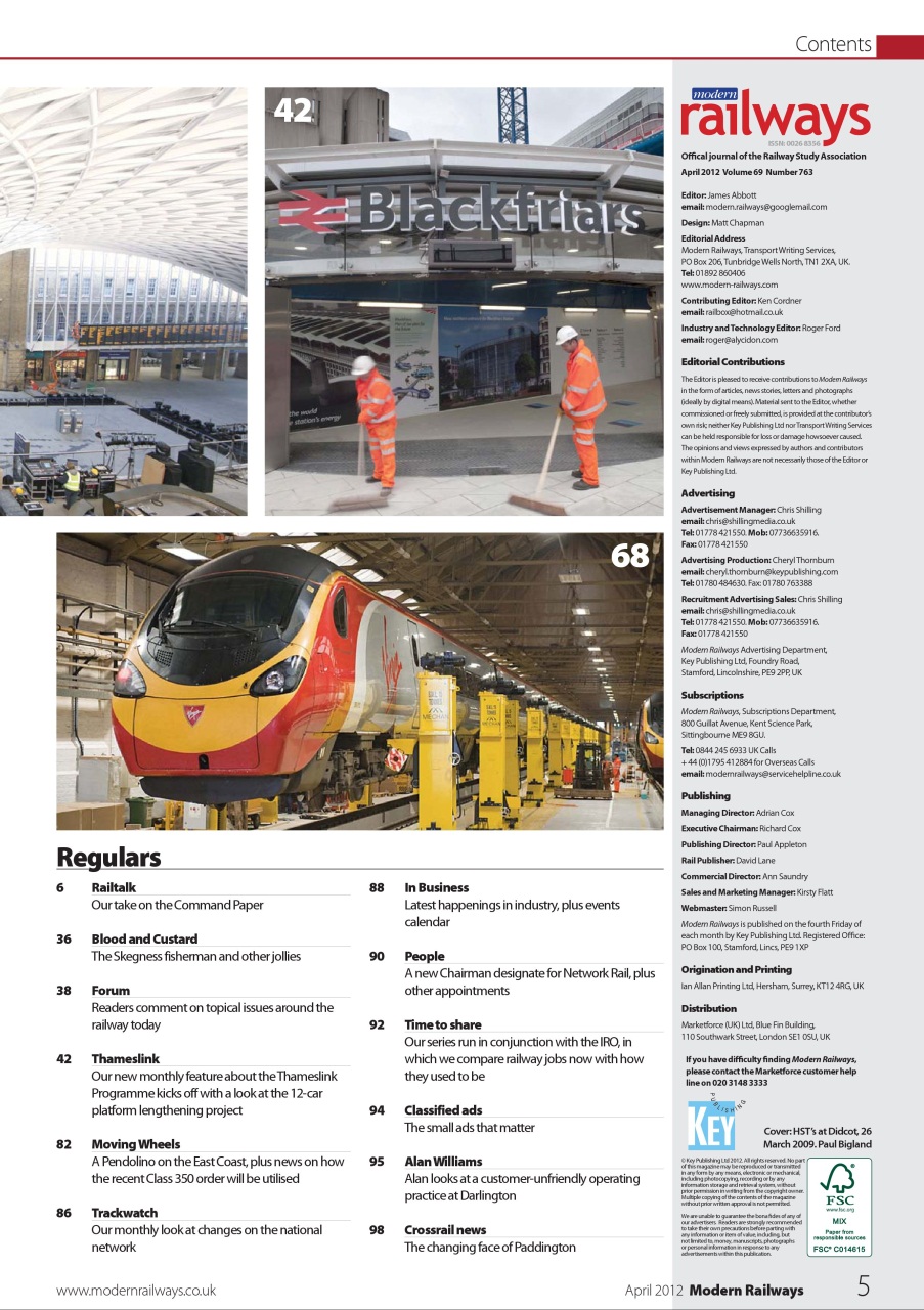 Modern Railways Preview Pages
