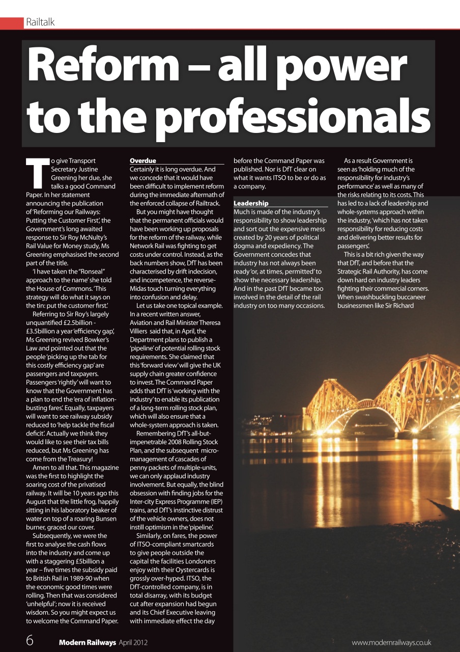 Modern Railways Preview Pages