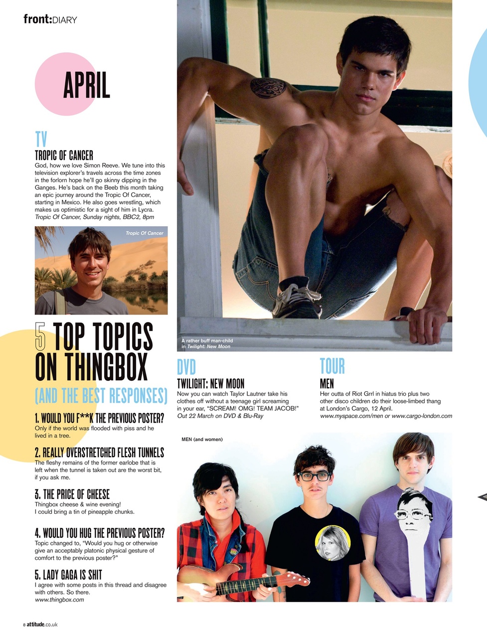 Attitude Preview Pages