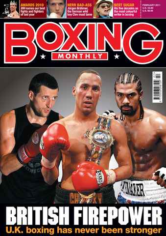 Boxing Monthly issue Boxing Monthly February 2011