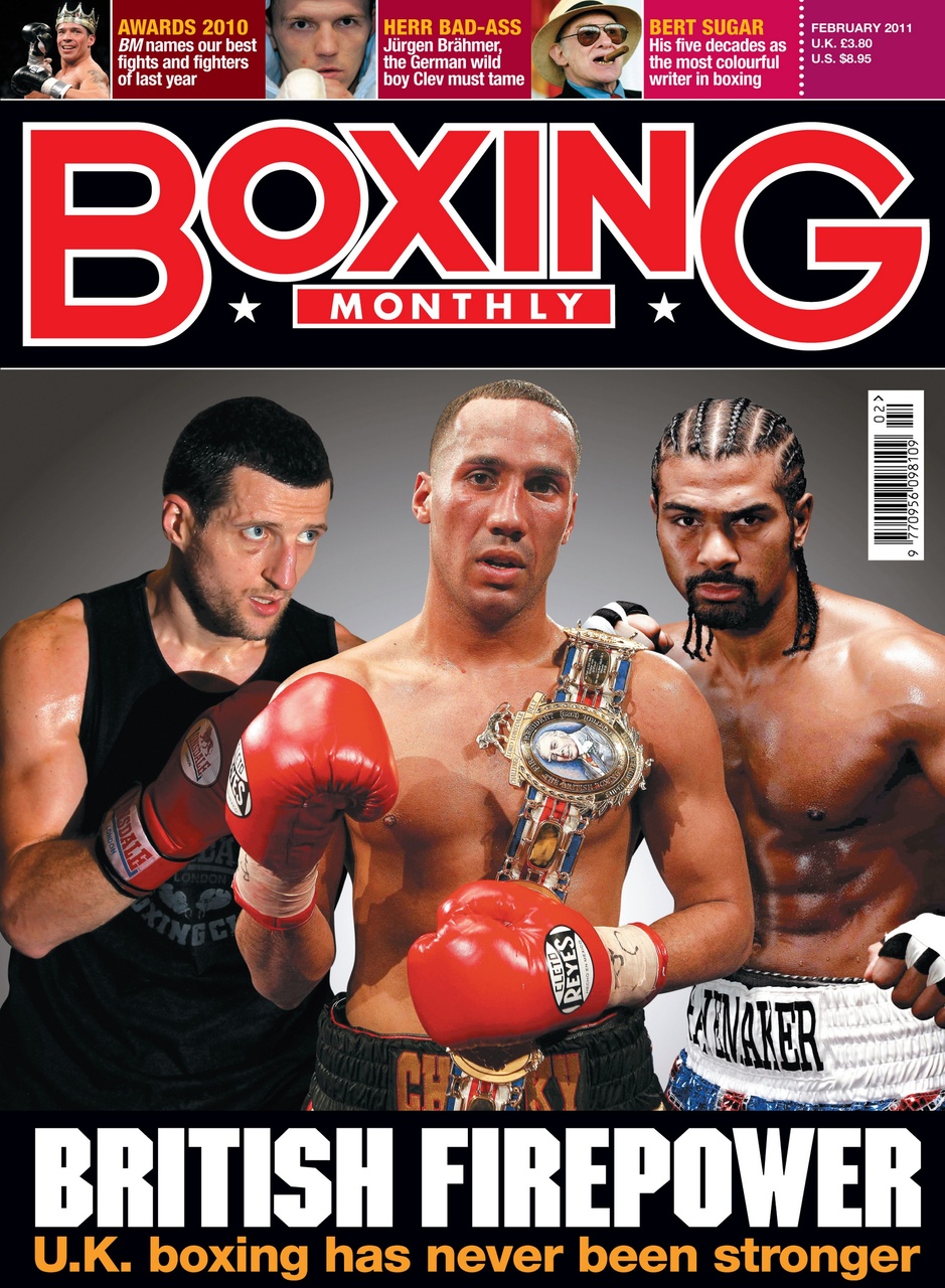 Boxing Monthly Preview Pages