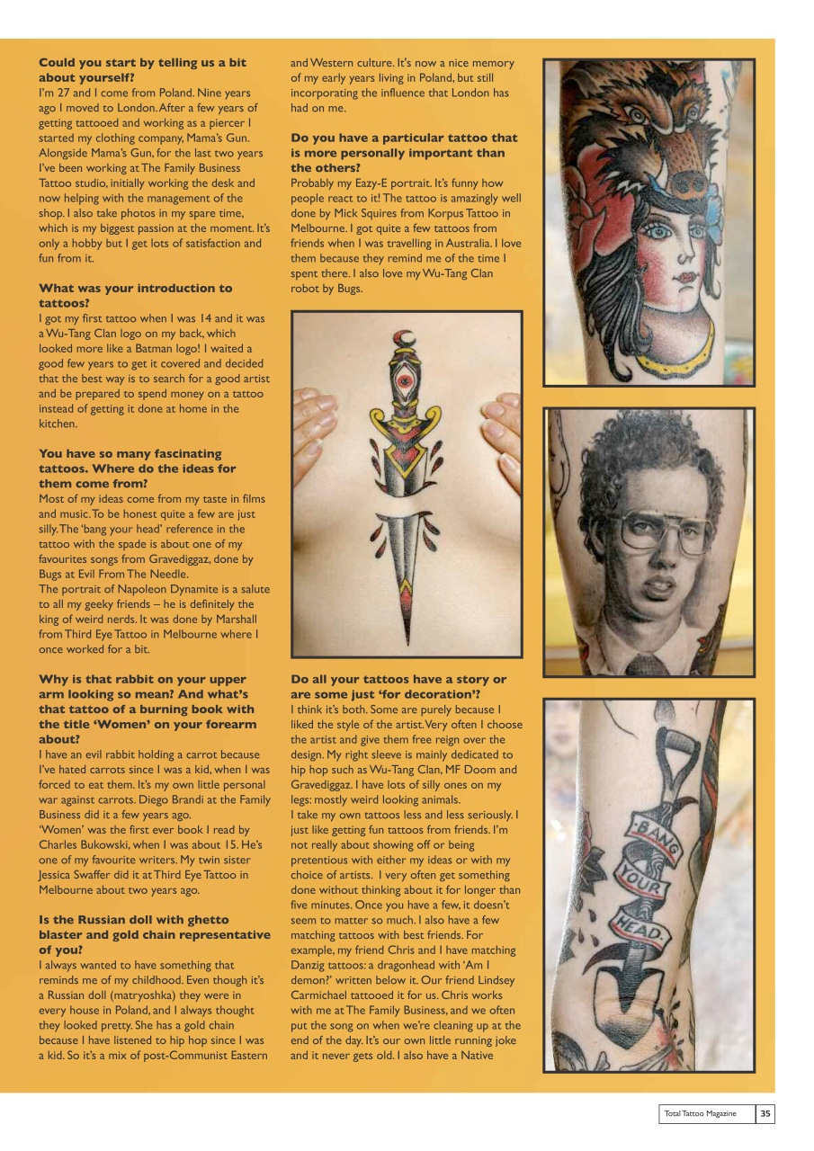 Total Tattoo Preview Pages