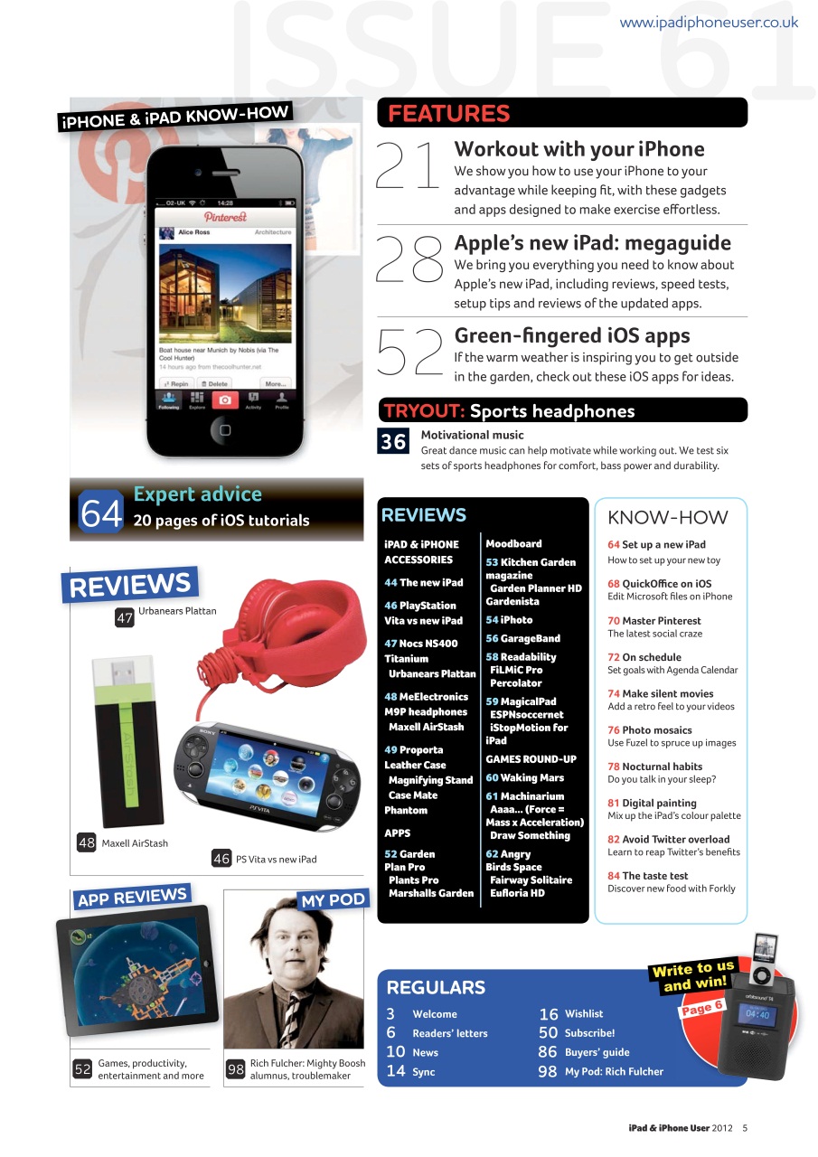 iPad and iPhone User Preview Pages