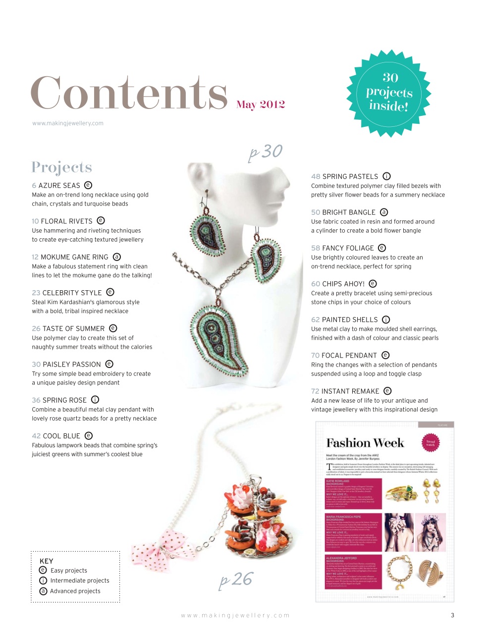 Making Jewellery Preview Pages