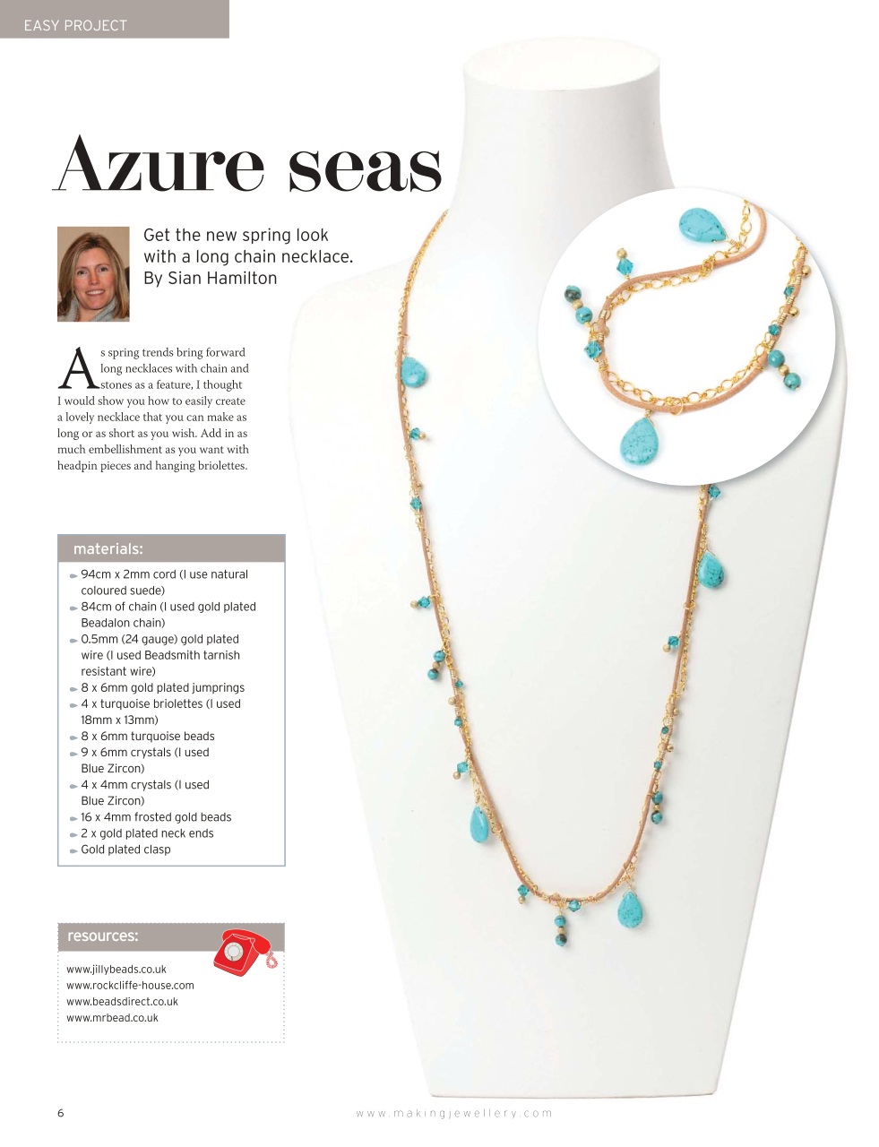 Making Jewellery Preview Pages