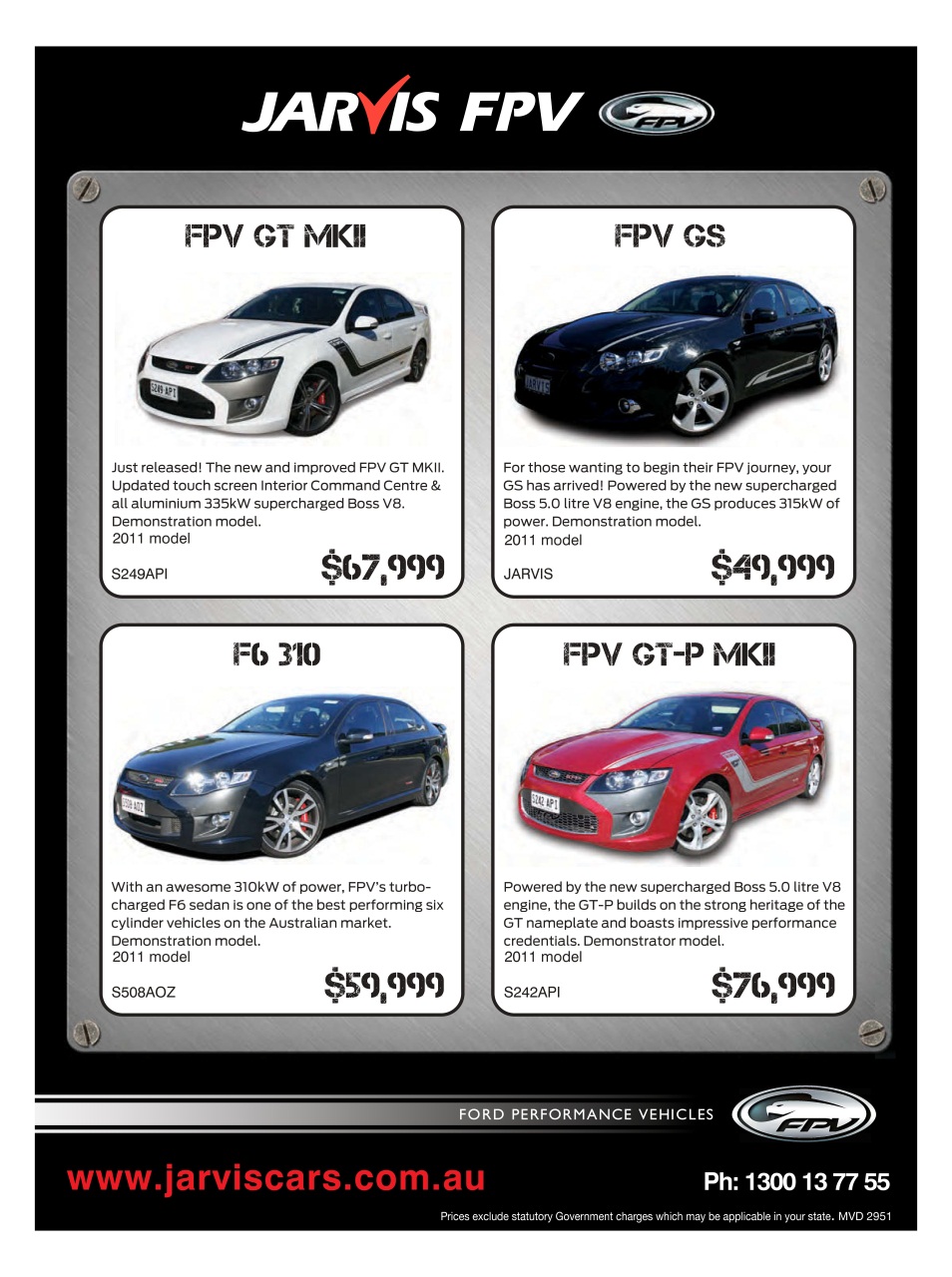 JUST CARS Preview Pages