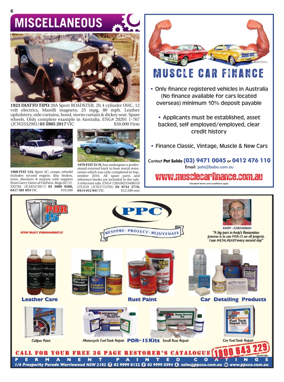 JUST CARS Preview Pages