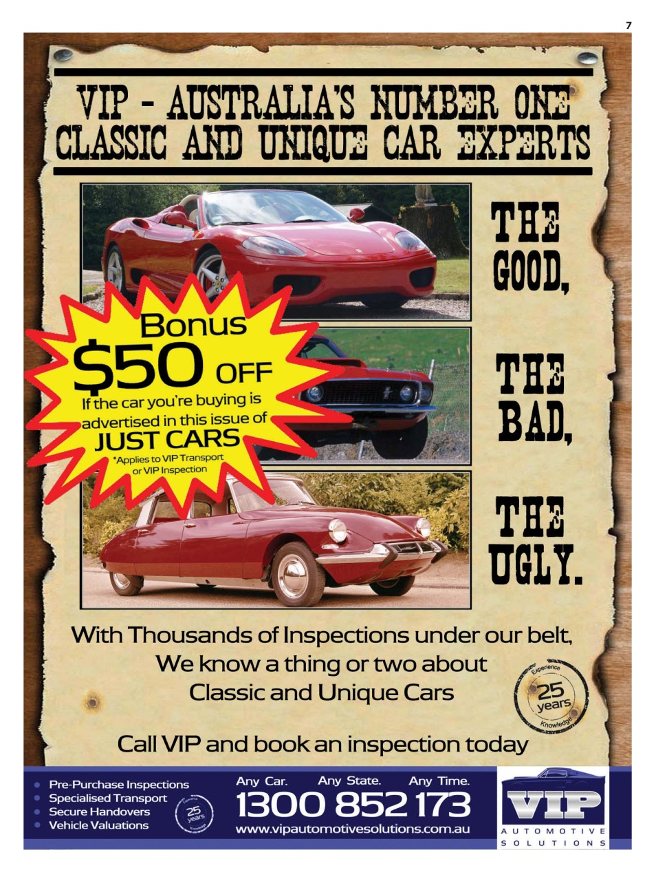 JUST CARS Preview Pages