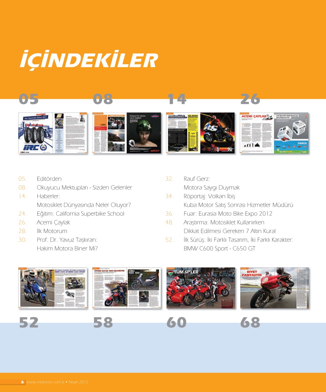 Motoron Preview Pages