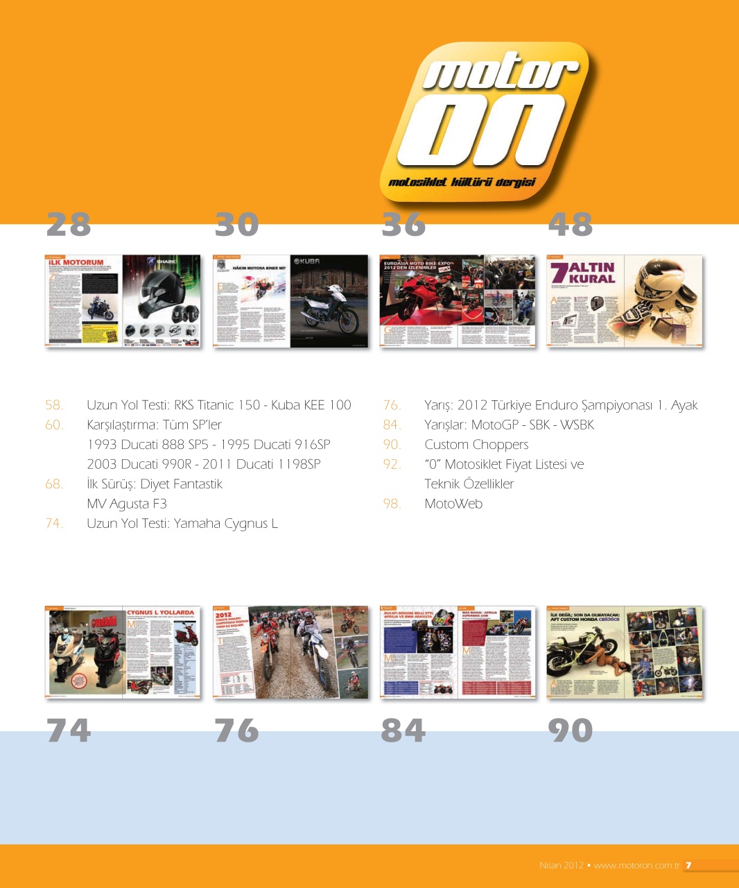 Motoron Preview Pages