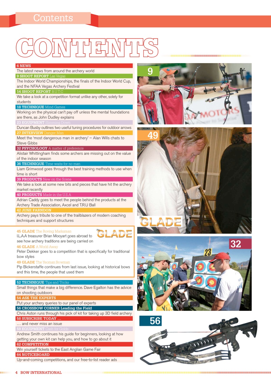 Bow International Preview Pages