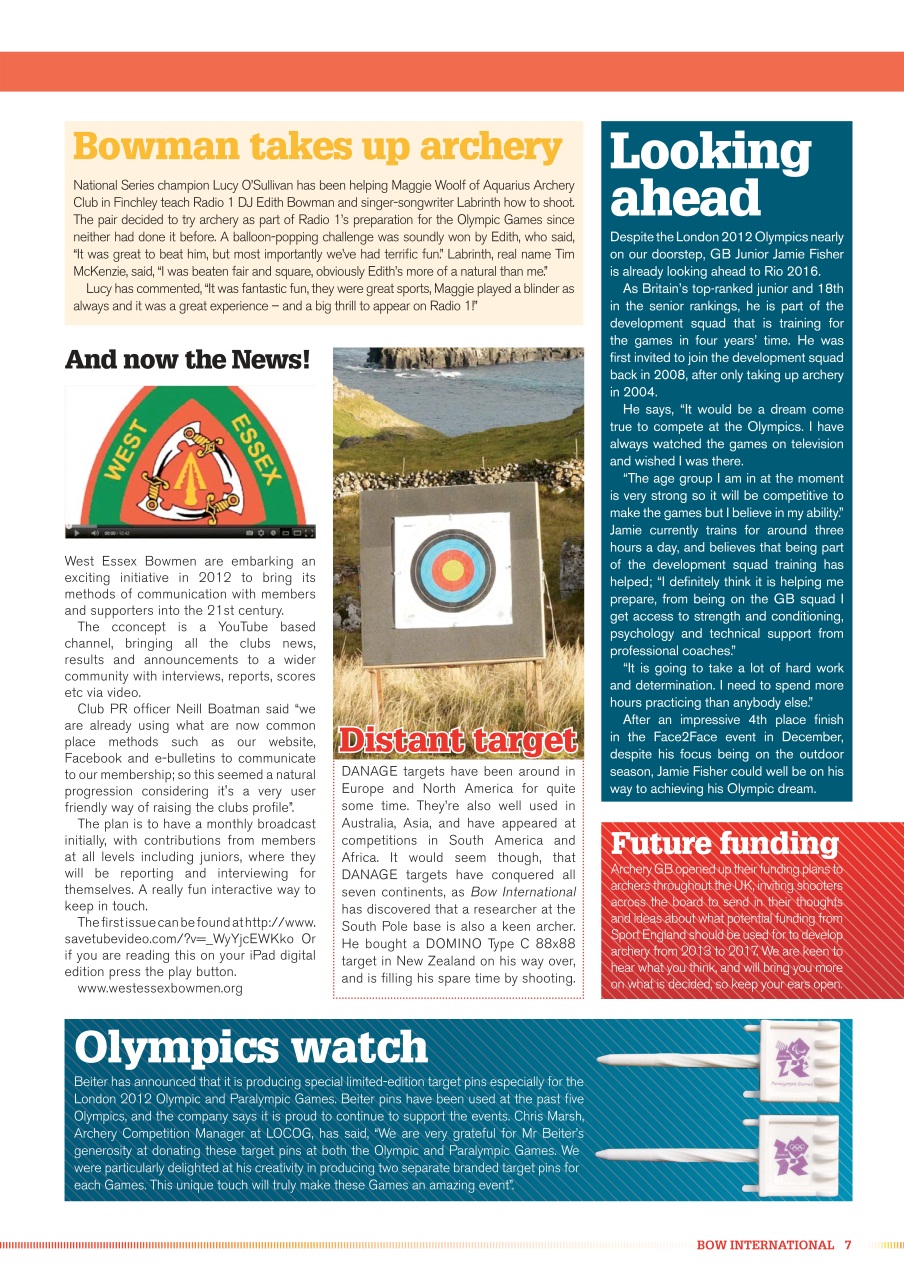 Bow International Preview Pages