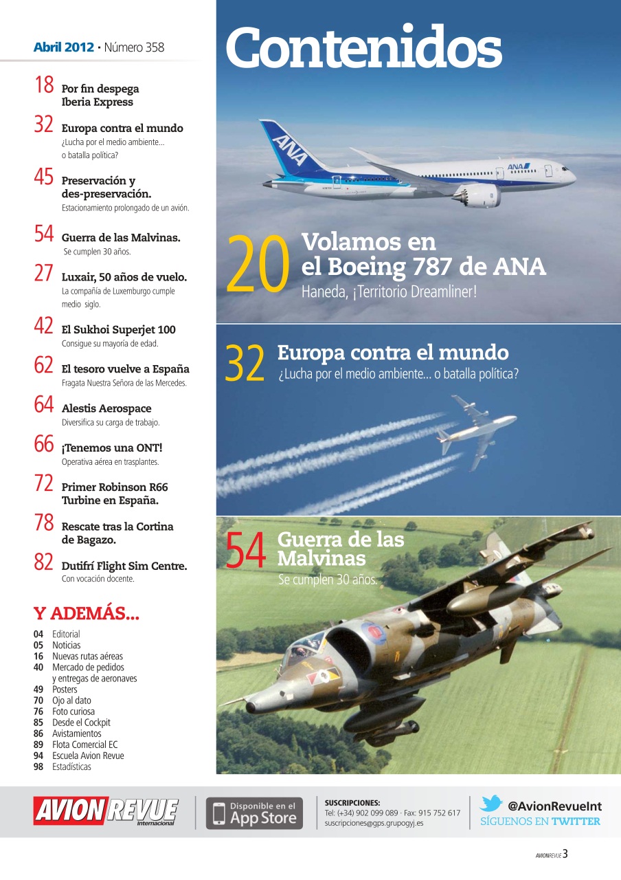 Avion Revue Internacional Preview Pages