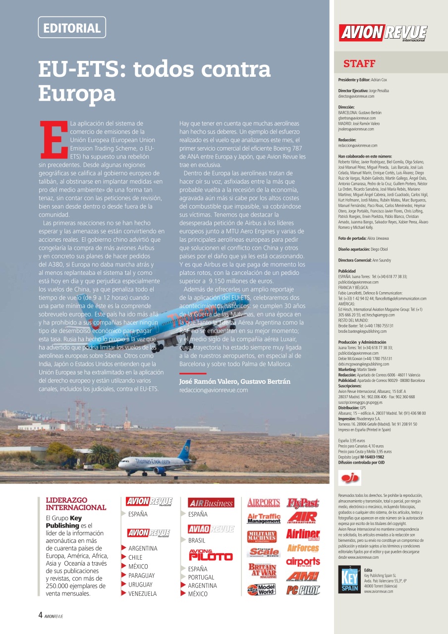 Avion Revue Internacional Preview Pages