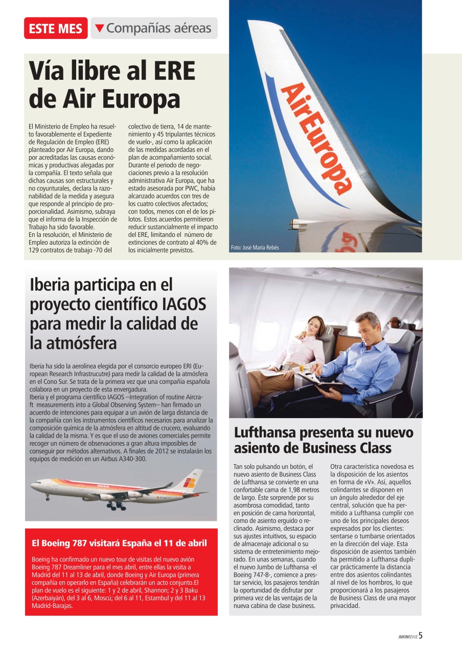 Avion Revue Internacional Preview Pages