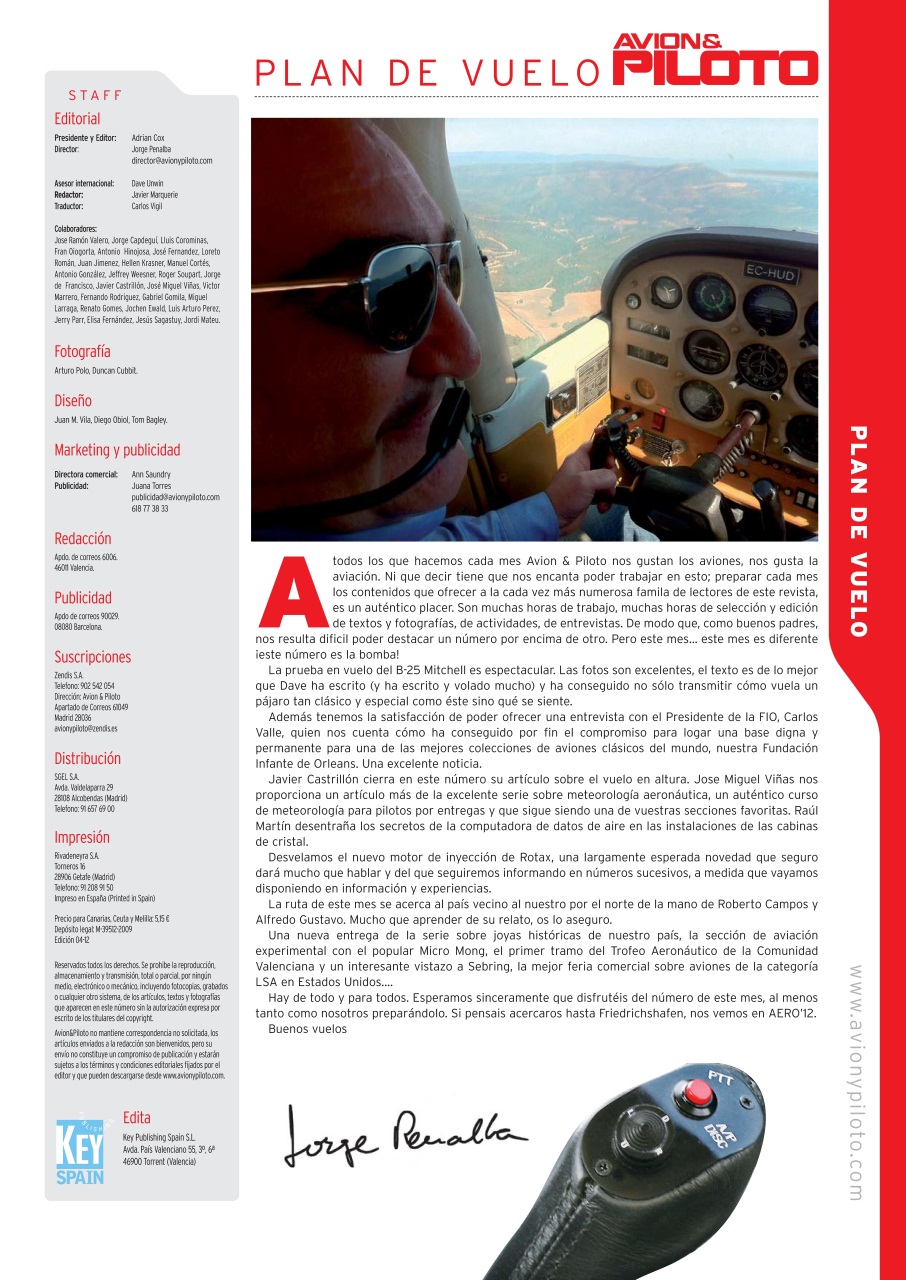 Revista Avion & Piloto Preview Pages