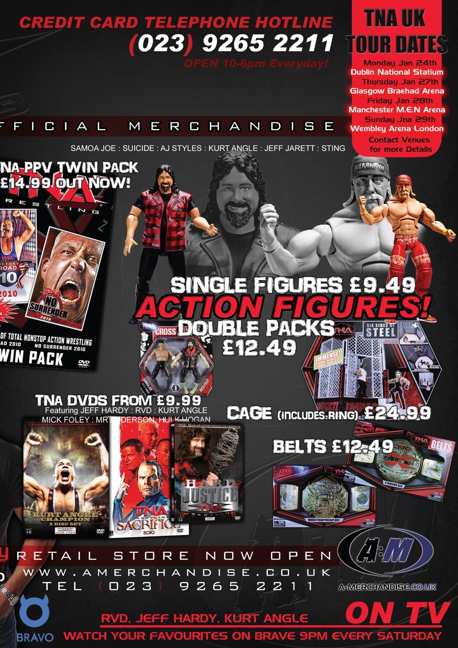 Wrestletalk Magazine Preview Pages
