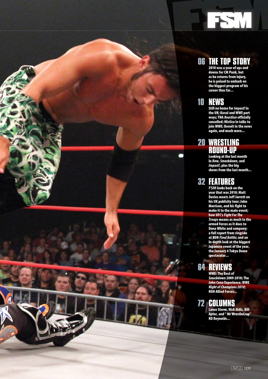 Wrestletalk Magazine Preview Pages