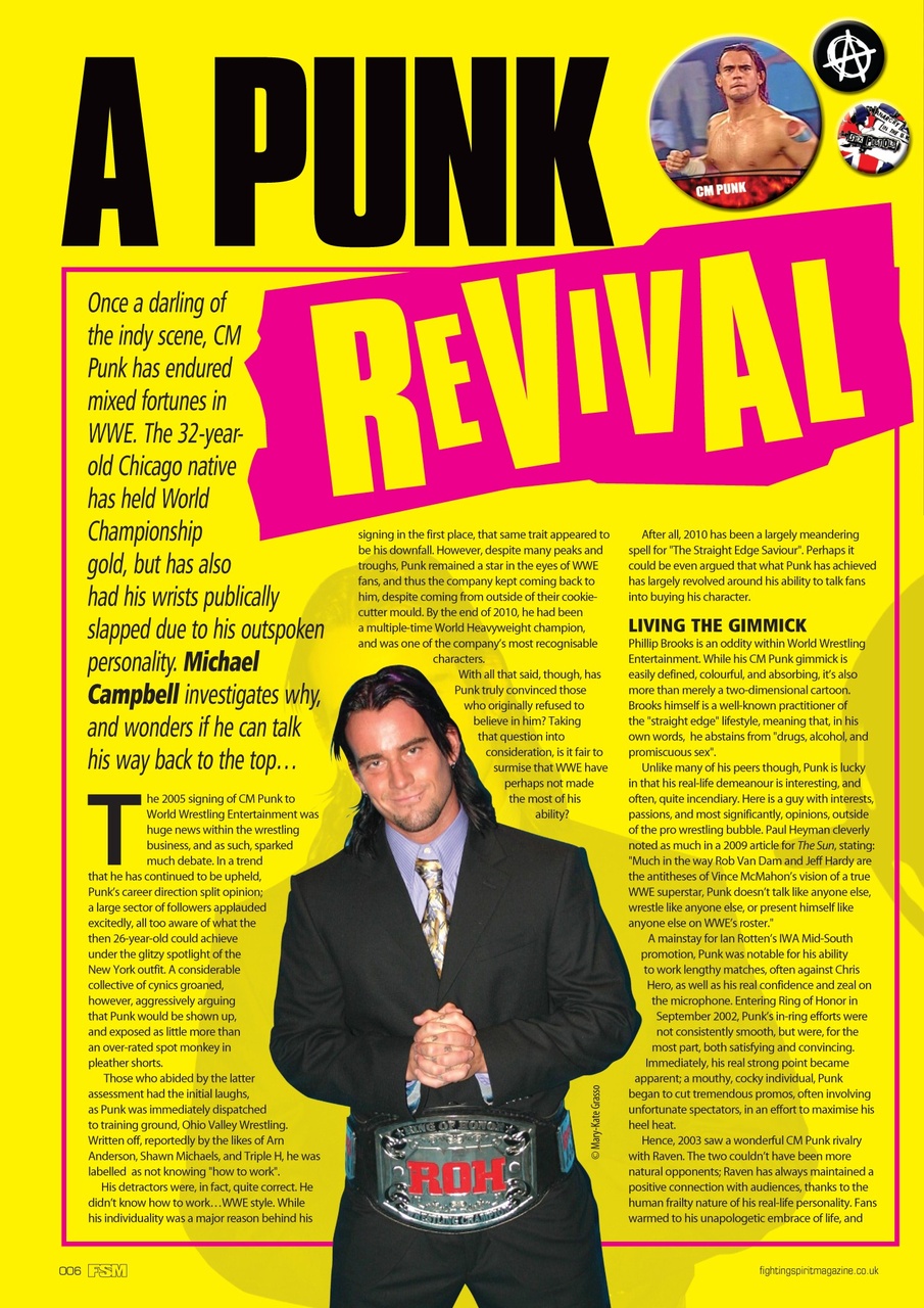 Wrestletalk Magazine Preview Pages