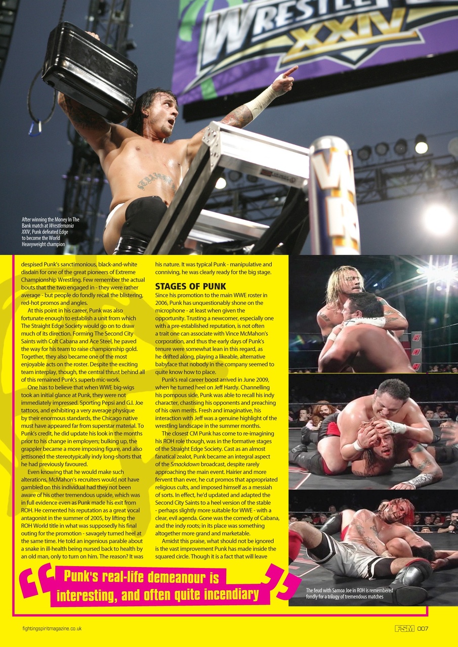 Wrestletalk Magazine Preview Pages