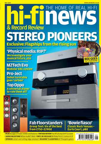 Hi-Fi News issue May 2012