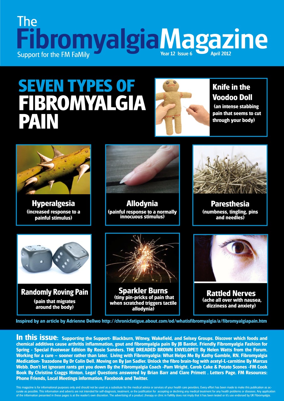 Fibromyalgia Magazine Preview Pages