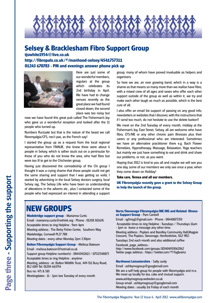 Fibromyalgia Magazine Preview Pages