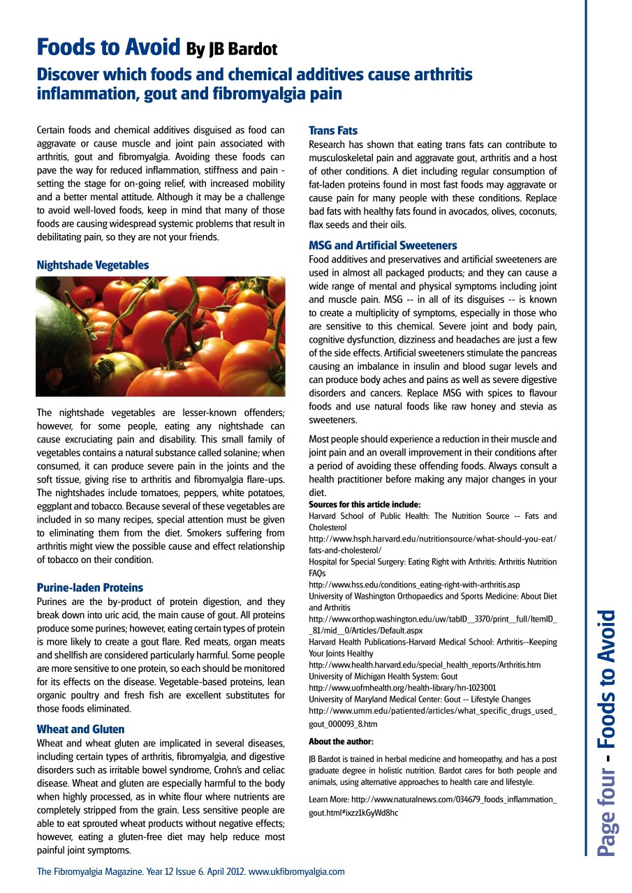 Fibromyalgia Magazine Preview Pages