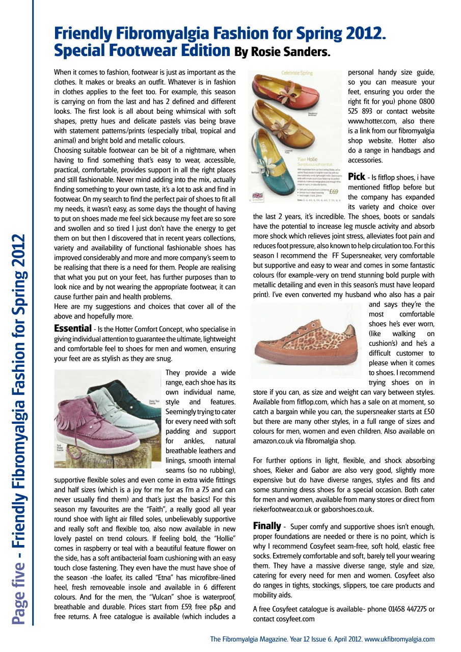 Fibromyalgia Magazine Preview Pages