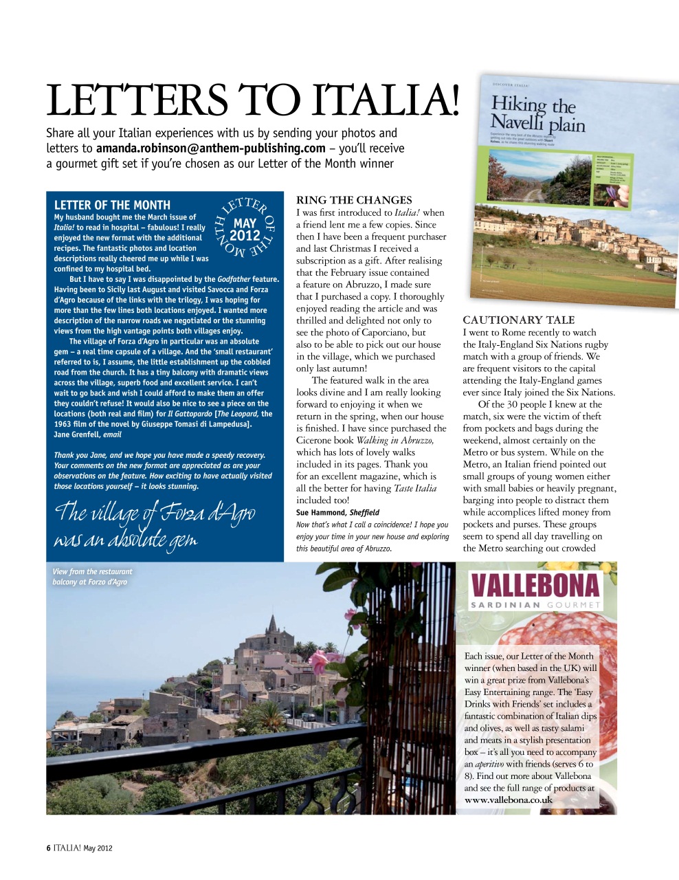 Italia! Preview Pages