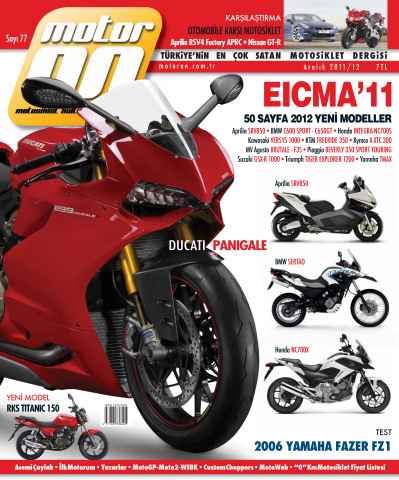 Motoron issue Aralık 2011