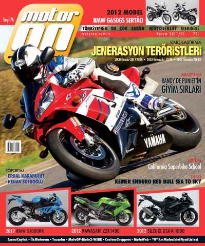 Motoron issue Kasım 2011