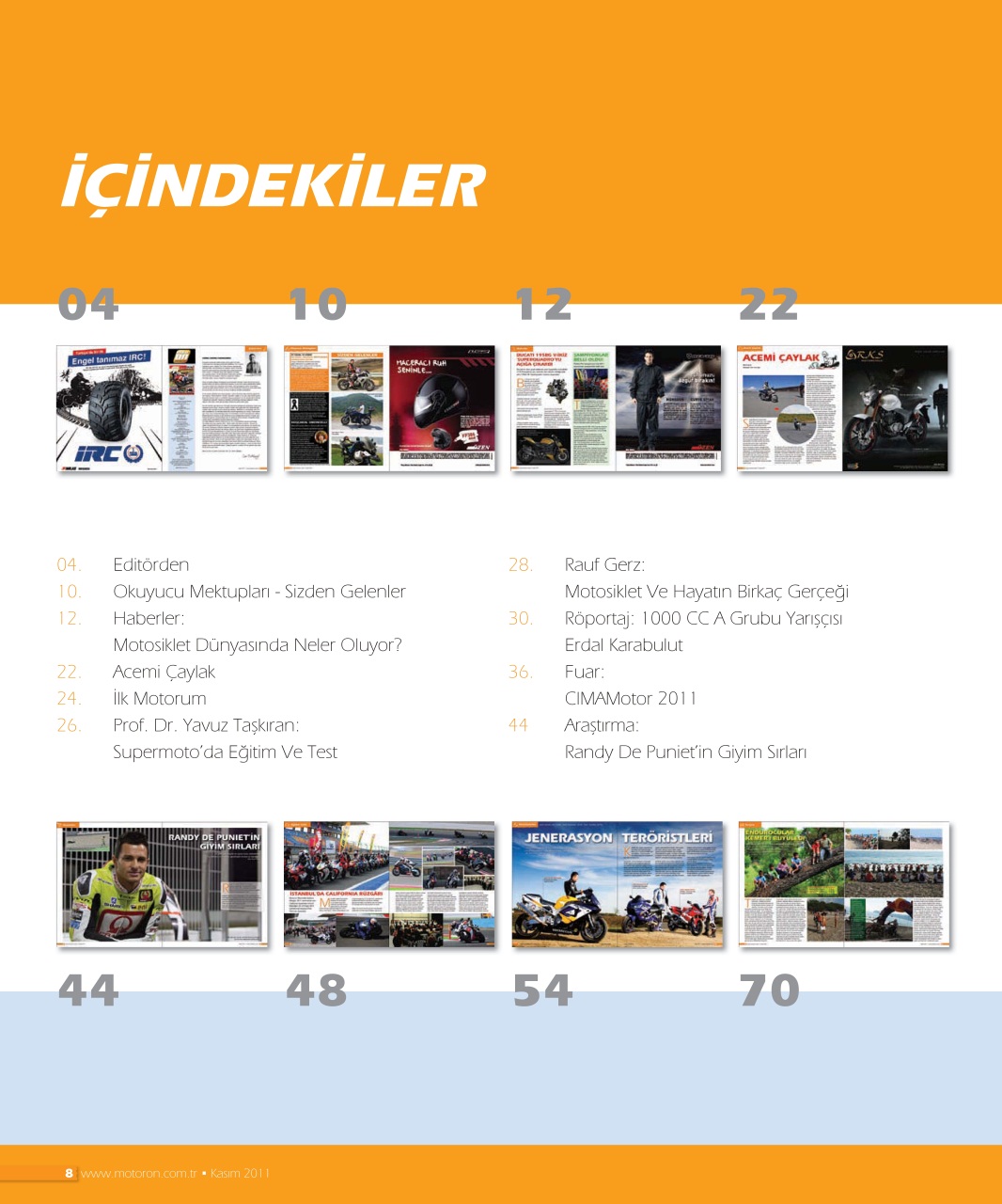 Motoron Preview Pages